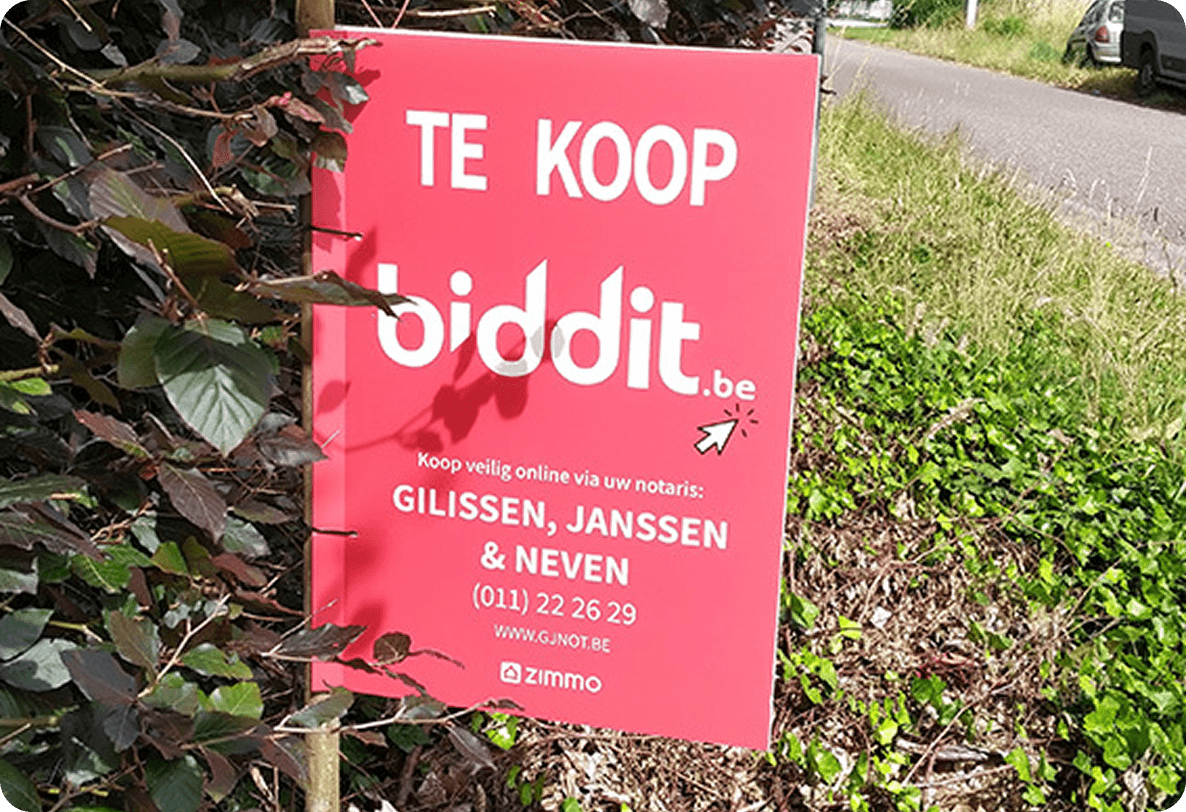 Gevelborden en andere diensten van Zimmo
