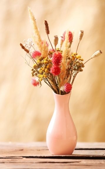 Housewarming-droogbloemen