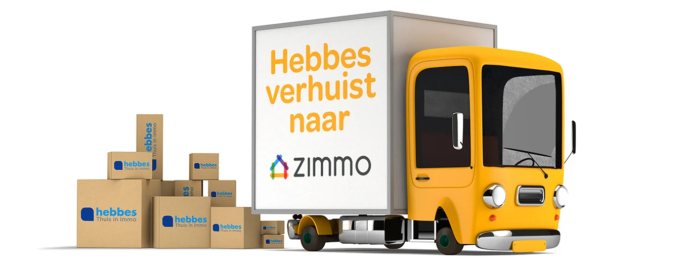 Hebbes verhuist naar Zimmo