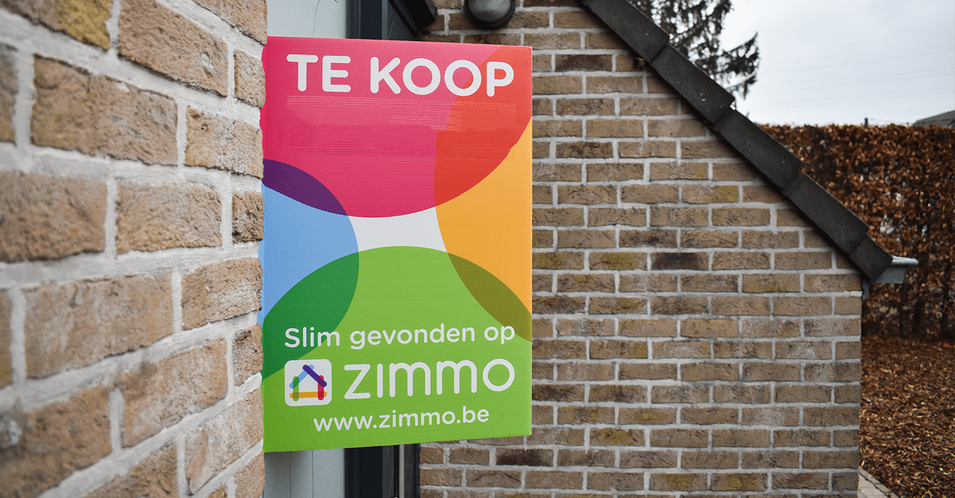 te koop bord Zimmo