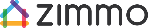 Zimmo logo - Te gebruiken bij: lichte achtergrondkleur