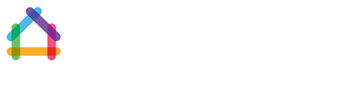 Zimmo logo met NL baseline - Te gebruiken bij: donkere achtergrondkleur