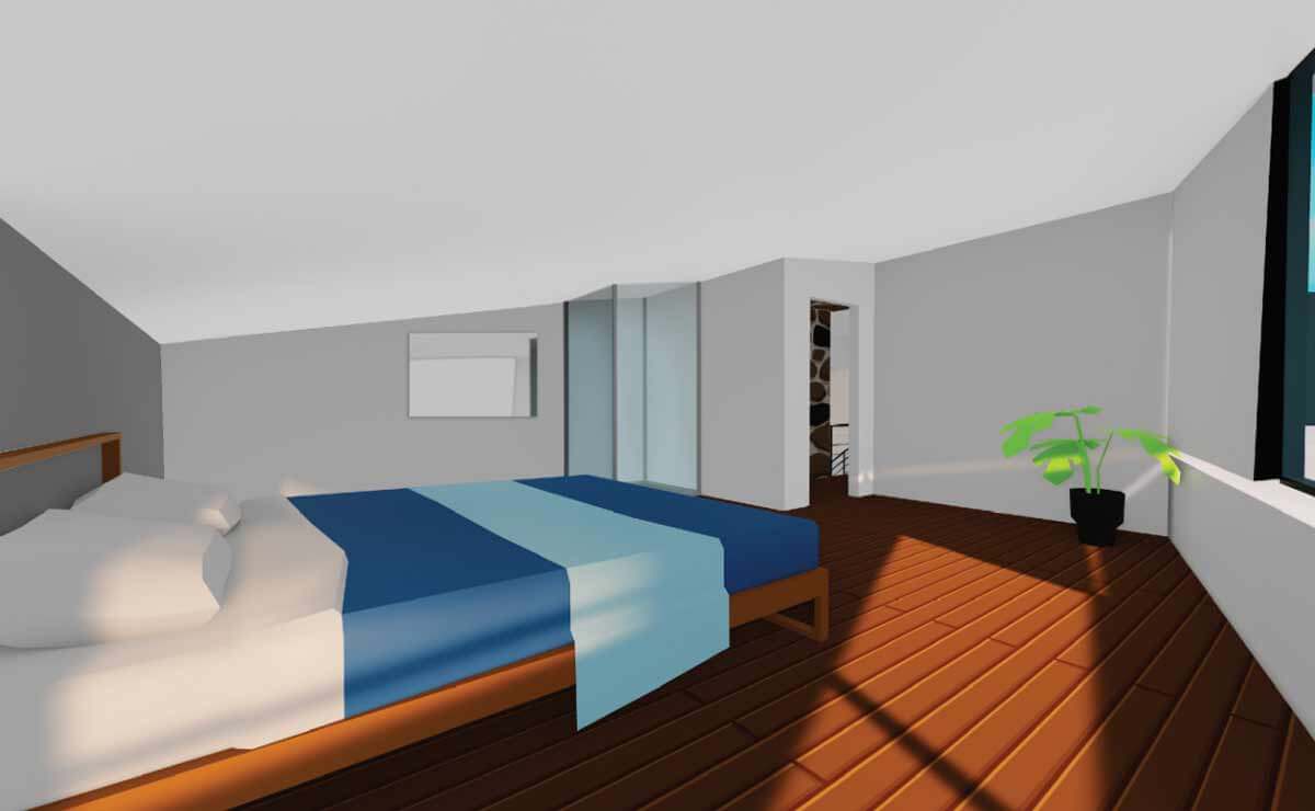 Slaapkamer Metaverse - Zimmo